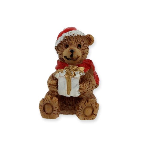 Miniaturowa figurka "Świąteczny Miś"     78501