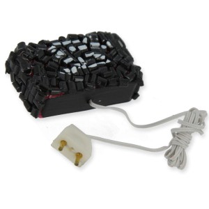 Miniaturowy podświetlany wkład kominkowy