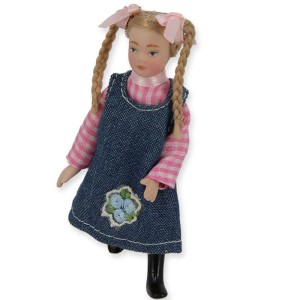 Miniaturowa lalka "Dziewczynka Bella"