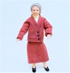 Miniaturowa lalka "Babcia"