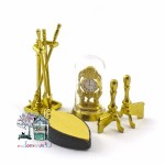 Miniaturowy komplet kominkowy