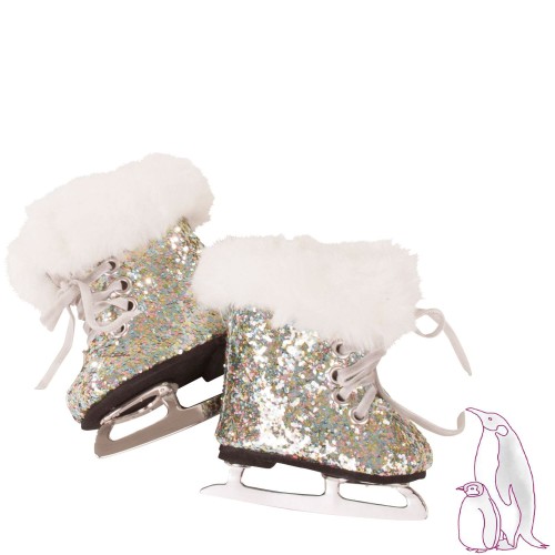Buty / Łyżwy dla lalki Götz 45-50 cm         3402998