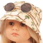 Okulary i kapelusz dla lalki Gotz 36 cm