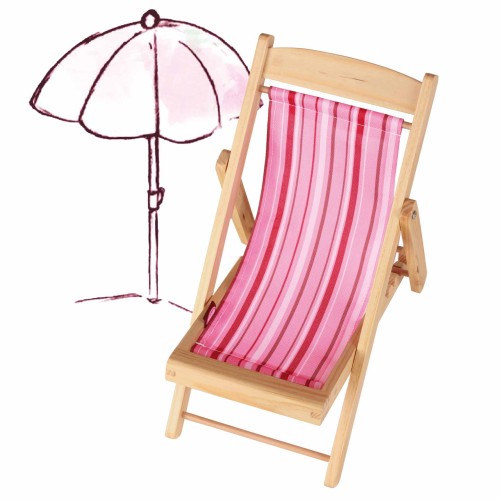 Leżak plażowy dla lalek         3402089