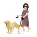 Lalka LUNDBY Niewidoma Pani        60-8080