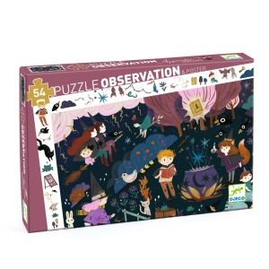 Puzzle DJECO "Uczniowie Czarnoksiężnika" 54 elementy