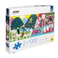 Puzzle MUMINKI 2 x 1000 el.          40855762