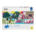 Puzzle MUMINKI 2 x 1000 el.          40855762