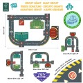 Puzzle / Tor samochodowy DJECO "Droga Crazy Motors"   DJ05497
