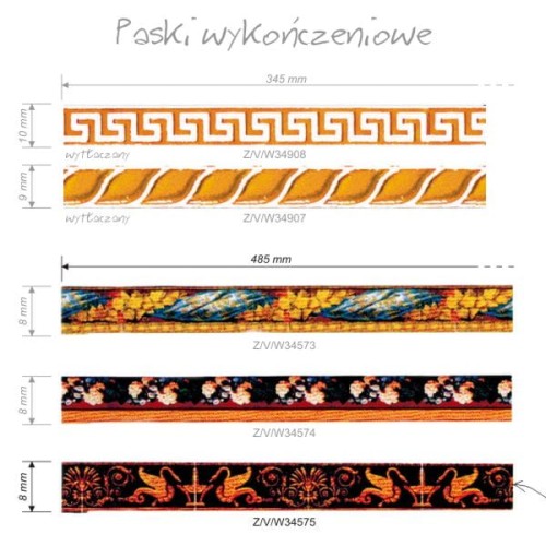 Pasek wykończeniowy Z/V/W34575
