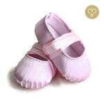 Buty "Baletki różowe" dla lalki Lullu Dolls 40 cm