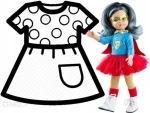 Ubranko dla lalki Paola Reina 32 cm
