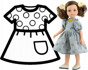 Ubranko dla lalki Paola Reina 32 cm