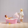 LUNDBY Zestaw łazienkowy z wanną          60-3063