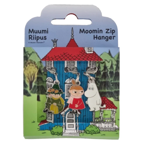 Charmsy / Zawieszki MUMINKI 3 sztuki