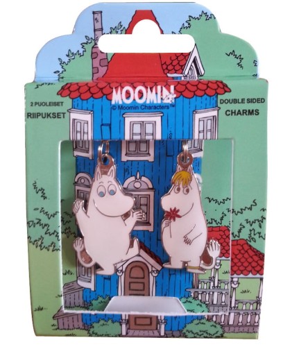 Charmsy / Zawieszki MUMINKI 2 sztuki