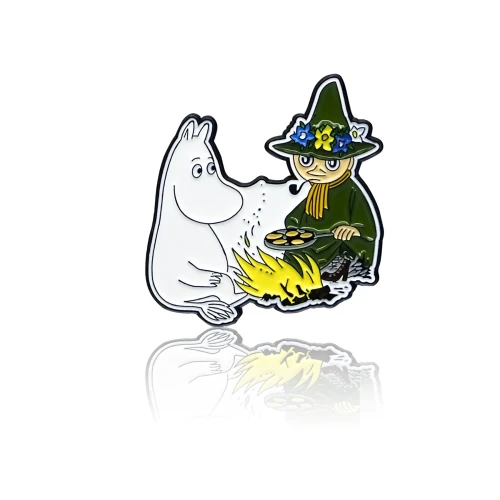 Pin MUMINKI "Muminek i Włóczykij"
