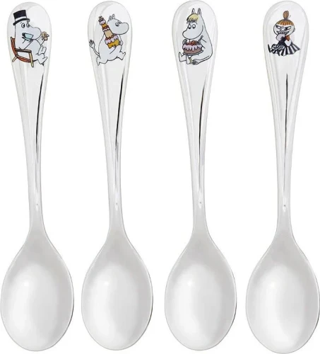 Łyżeczki do kawy ARABIA Finland MUMINKI- 4 sztuki