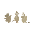 Magnesy MUMINKI "Moomin Friends" 3 sztuki