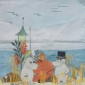 mMUMINKI Poduszka dekoracyjna "Moomin Boat"     MMCUSBOA001A