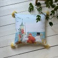 MUMINKI Poduszka dekoracyjna "Moomin Boat"     MMCUSBOA001A