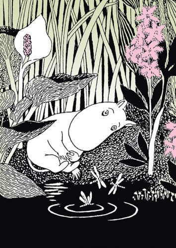 Pocztówka / Kartka okolicznościowa MUMINKI "Moomin Meadow"         10012241