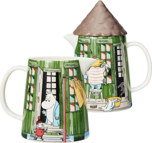 Dzbanek ARABIA Finland MUMINKI "The Bath House" 1000 ml