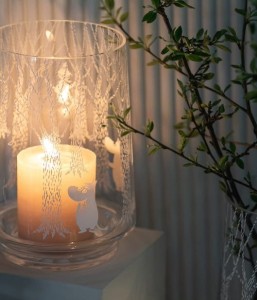 Wazon duży / Lampion MUMINKI "In The Woods" 20 cm