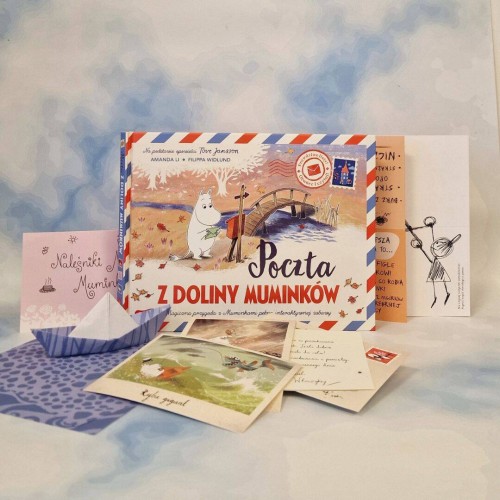 Książka MUMINKI "Poczta z Doliny Muminków"