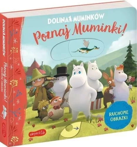 Książka MUMINKI "Poznaj Muminki. Ruchome Obrazki"