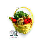 Miniaturowy kosz z warzywami