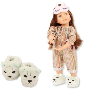 Lalka LITTLE KIDS Götz MINI 36 cm + Kapcie dla dziewczynki