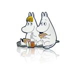 Pin MUMINKI "Panna Migotka i Muminek" 