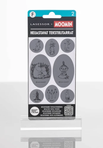 Naklejki odblaskowe tekstylne MUMINKI "Moomin Love"