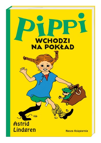 Książka PIPPI "Pippi wchodzi na pokład"