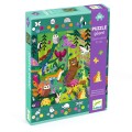 Puzzle DJECO GIGANT / Gra 2 w 1 "Las" 54 elementy      DJ07149