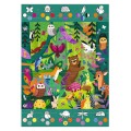 Puzzle DJECO GIGANT / Gra 2 w 1 "Las" 54 elementy      DJ07149