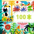 Puzzle DJECO "Dżungla" 100 elementów       DJ07619