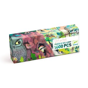 Puzzle DJECO "Sowy i Ptaki" 1000 elementów