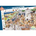 Puzzle DJECO "Oblężony Zamek" 100 elementów          DJ07503