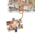 Puzzle DJECO "Oblężony Zamek" 100 elementów          DJ07503
