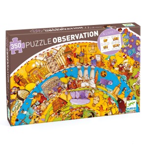 Puzzle DJECO na okrągło "Historia Świata" 350 elementów