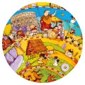 Puzzle DJECO na okrągło "Historia Świata" 350 elementów      DJ07470