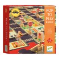 Puzzle DJECO "Ulice w Mieście" + znaki drogowe        DJ07161