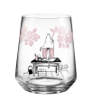 Wazon szklany MUMINKI "Moomin Rose" 17,5 cm         716-175-01