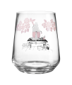 Wazon szklany MUMINKI "Moomin Rose" 17,5 cm         716-175-01