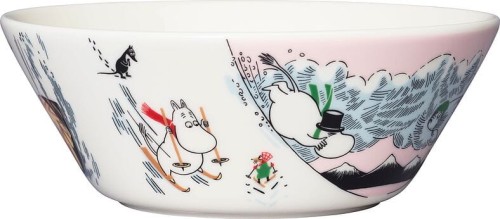 Miseczka ARABIA Finland MUMINKI "Moomin Sliding"