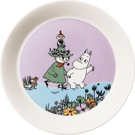 Talerz ARABIA Finland MUMINK "Moomin Friends Forever"