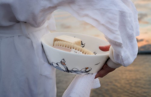 Misa porcelanowa ARABIA Finland MUMINKI "True To Its"