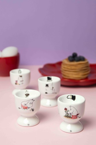 Kieliszki do jajek MUMINKI "Moomin Joy" 4 sztuki         AK010
